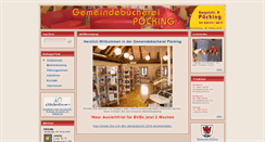 Desktop Screenshot of buecherei-poecking.de